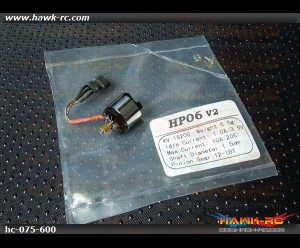 Hawk Creation HP06S V2 16200KV Outrunner +9T